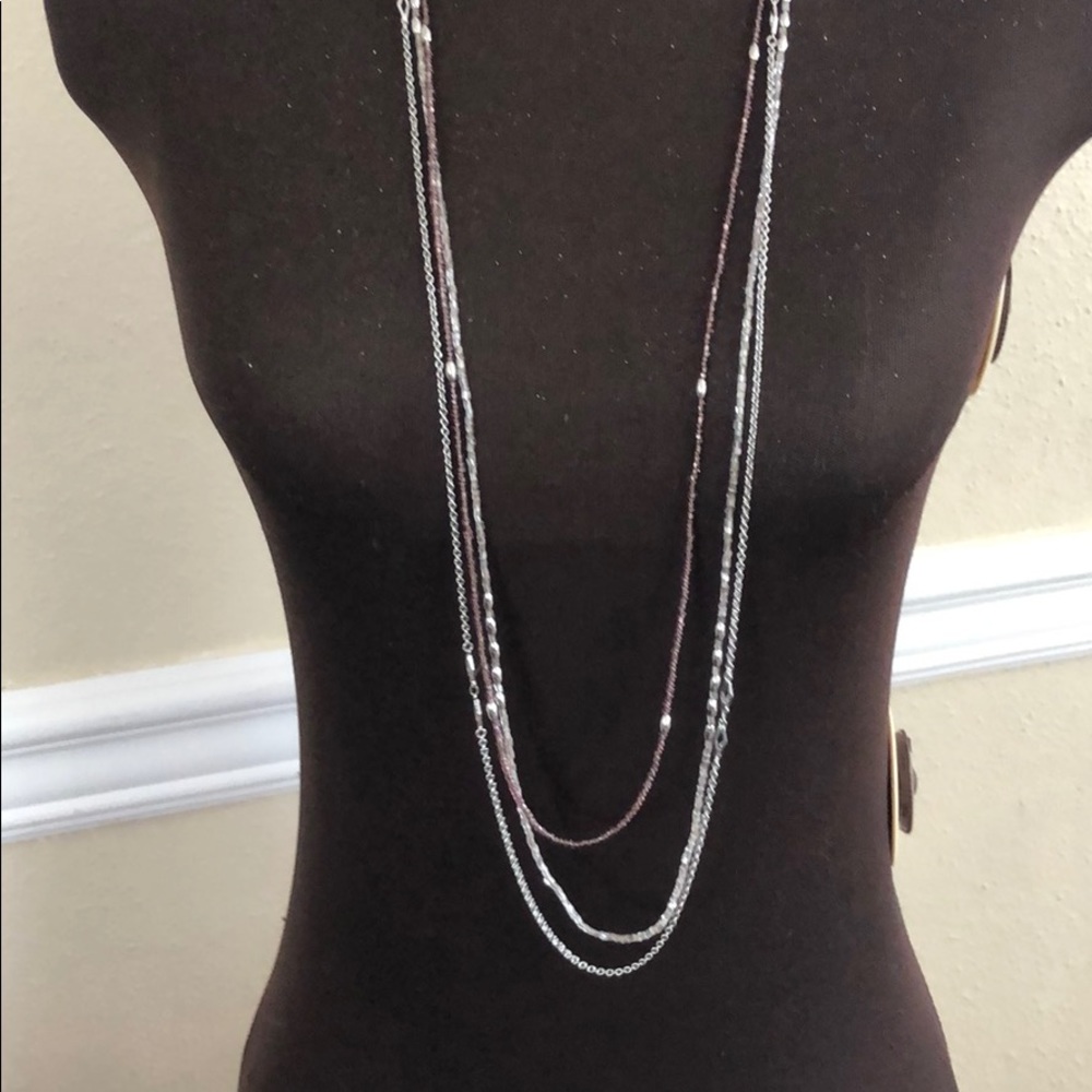 Multi strand necklace